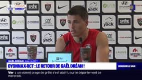 RCT: le retour de Gaël Dréan face à Oyonnax