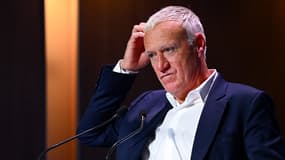 Didier Deschamps lors de l'Assemblée générale de la FFF, le 14 décembre 2024