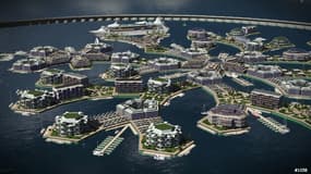 Le projet de ville flottante "Floating City Project".