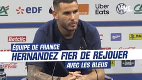 Équipe de France : Lucas Hernandez fier de rejouer avec les Bleus après sa blessure 
