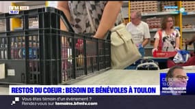 Les Restos du Cœur ont besoin de doubler le nombre de bénévoles à Toulon