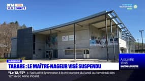 Tarare : Un maître-nageur suspendu