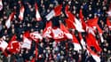 Des supporters du Feyenoord Rotterdam en avril 2022