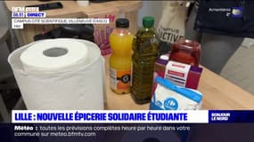 Lille: une nouvelle épicerie solidaire étudiante