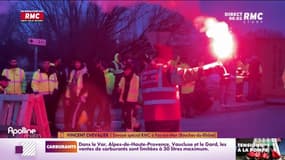 Fos-sur-Mer: des blocages sont en cours 