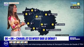 Météo Paris-Île-de-France: une vague de chaleur sur l'ensemble du bassin parisien ce mardi, jusqu'à 34°C à Meaux