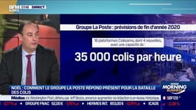 La Poste livre en ce moment plus de 4 millions de colis par jour: "C'est 26% de plus que l'an passé, c'est un record historique" annonce Philippe Dorge, directeur général adjoint du groupe