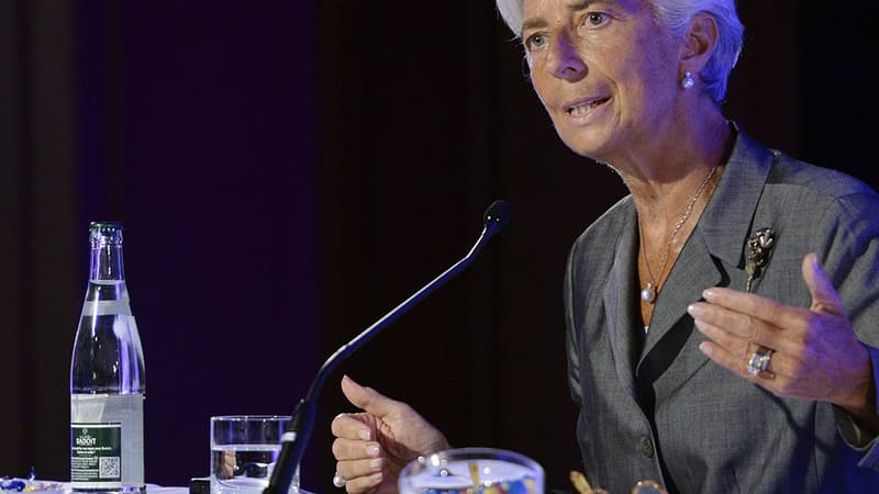 Christine Lagarde s'inquiète de la croissance mondiale.