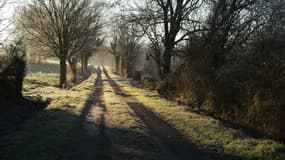 Un matin d'hiver à Montaigu, en Vendée, le 13 janvier 2025 (photo d'illustration)