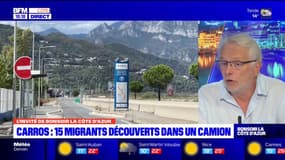 Migrants découverts dans un camion à Carros: un phénomène nouveau?