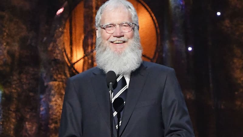 David Letterman au Barclays Center à New York en 2017
