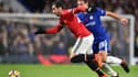 Henrikh Mkhitaryan face à Chelsea