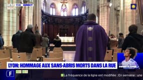 Eglise St Nizier : une messe pour rendre hommage aux sans-abris