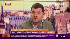 Terrasse percutée par une voiture à Paris : "Il faut saluer l'intervention rapide des collègues", souligne Grégory Joron 