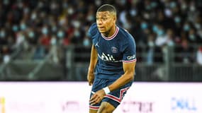 Kylian Mbappé avec le PSG