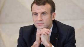 Le président de la République Emmanuel Macron, le 23 décembre 2018 lors d'un meeting au Tchad. (Photo d'illustration)