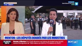 Immigration: les députés boudés par les ministres lors de leur déplacement à Menton 