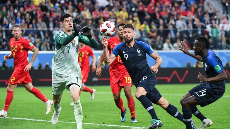 Coupe du monde 2018: "Ce n’est pas le seum", Courtois explique sa réaction face aux Bleus