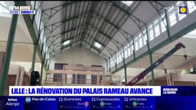 Lille: la rénovation du Palais Rameau avance