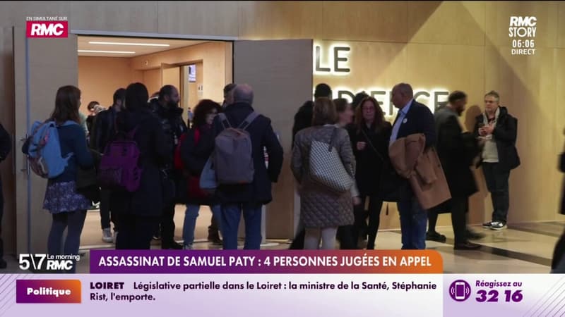 Assassinat de Samuel Paty : 4 personnes jugées en appel