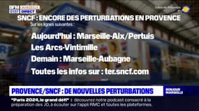SNCF: de nouvelles perturbations sur les rails de Provence-Alpes-Côte d'Azur
