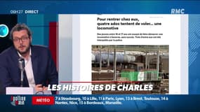 Pour rentrer chez eux, ils tentent de voler une locomotive