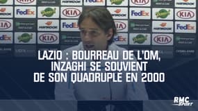 Lazio : Bourreau de l'OM, Inzaghi se souvient de son quadruplé en 2000