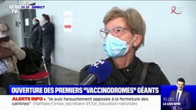 "C'est plus de sécurité." Cette habitante d'Arras est soulagée de pouvoir se faire vacciner
