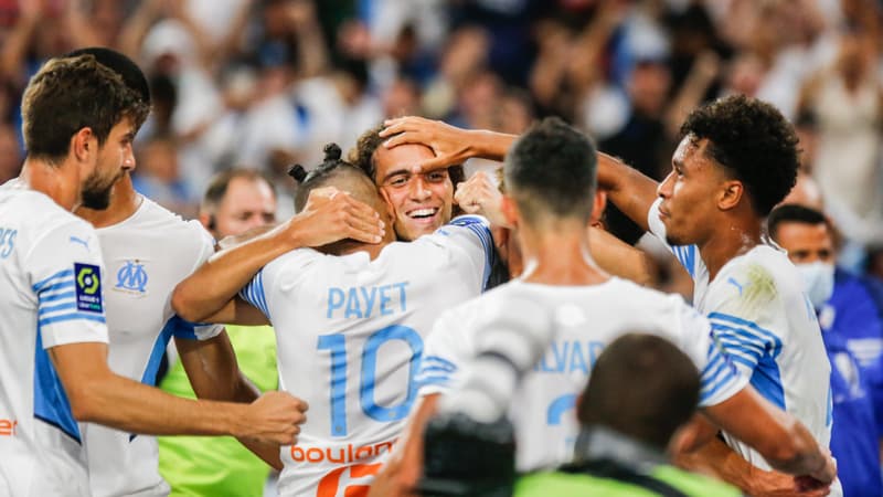 L'OM après le but de Guendouzi