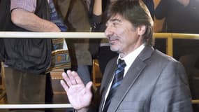 Michel Neyret à son arrivée au tribunal correctionnel de Paris, le 2 mai 2016