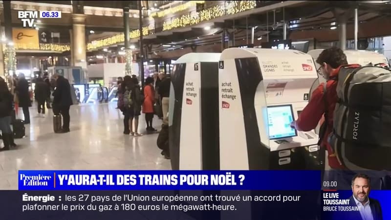 Grève SNCF: la menace pèse toujours à l'approche des fêtes