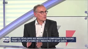 Pascal Tierce (SinapTec) : SinapTec développe des modules et composants ultrasons pour les applications de l'industrie et de la santé - 15/02