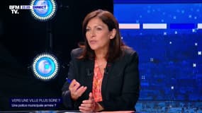 Anne Hidalgo ne veut pas que la police municipale soit dotée "d'armes létales" 