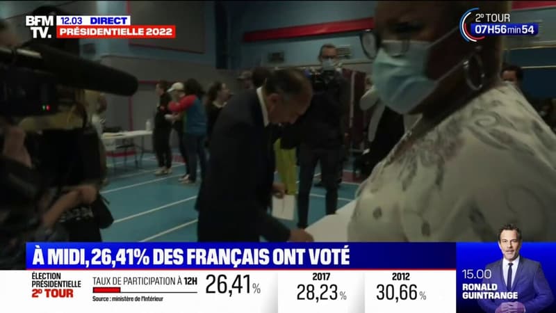 Présidentielle: Éric Zemmour a voté dans le 8e arrondissement de Paris