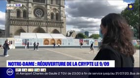 Paris: la crypte de Notre-Dame rouvrira le 9 septembre