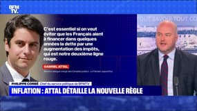 Inflation : Attal détaille la nouvelle règle - 10/07