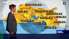Météo Bouches-du-Rhône: beaucoup de soleil ce mardi, jusqu'à 30°C à Marseille