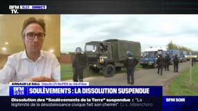Suspension de la dissolution des “Soulèvements de la Terre”: "C'est un désaveu énorme pour le gouvernement", estime Arnaud Le Gall (LFI)