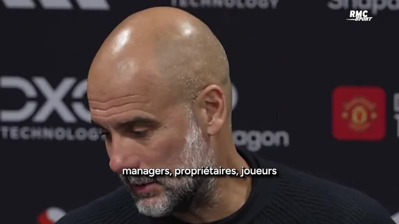 Manchester United 0-0 Manchester City: "Ils devraient avoir honte" Guardiola dénonce les chants contre la mère de Foden