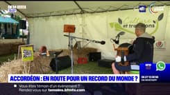 Nord: elle tente de battre son propre record du monde du plus long concert d'accordéon à Hergnies