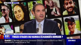 Libération des otages du Hamas: "Tant qu'on ne les aura pas réellement vus arriver vivant sur le sol israélien, personne ne peut être sûr de quoi que ce soit", pour Élie Korchia (président du Consistoire Central de France)