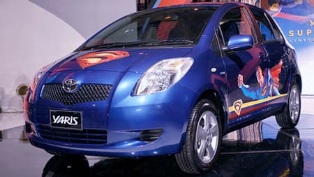 Cette Yaris Superman Edition n'a été vendue qu'en Indonésie. Fort heureusement. Cette Yaris Superman Edition n'a été vendue qu'en Indonésie. Fort heureusement.