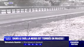 La neige est tombée en masse dans le quart Sud-Est de la France
