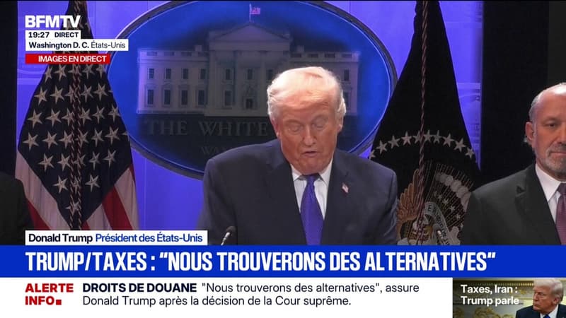 "Je peux détruire un pays mais je ne peux même pas lui imposer une petite taxe", affirme Donald Trump