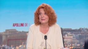 La procureure de Paris, Laure Beccuau, sur le plateau de BFMTV-RMC, le 12 septembre 2025. 