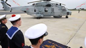 Des élèves de l'école navale de Lanvéoc