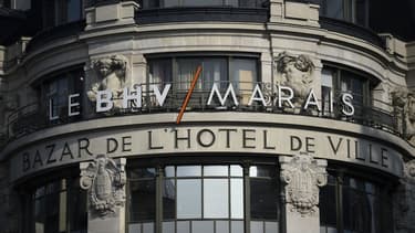 Le BHV à Paris.