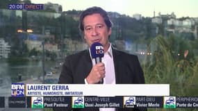 Laurent Gerra, premier invité de BFM Lyon