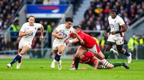 Marcus Smith lors d'Angleterre-pays de Galles au VI Nations, le 26 février 2022