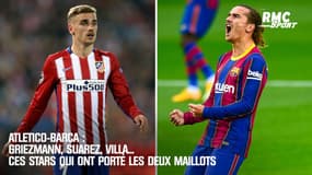 Atlético-Barça : Griezmann, Suarez, Villa... Ces stars qui ont porté les deux maillots 